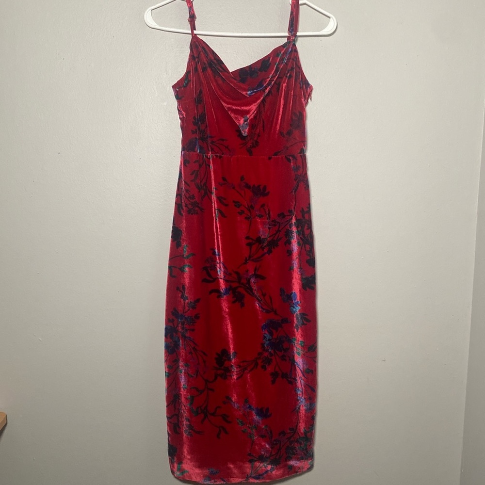 House of Harlow X Revolve Velvet Midi Dress